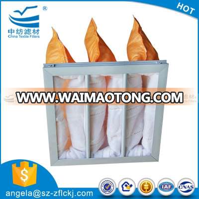 Pre Filters Media Holding Frame Plastic Non-Woven Pocket Air Filter Media Material